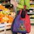 Haiti National Emblem Grocery Bag Dashiki and Polynesian Pattern