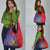 Haiti National Emblem Grocery Bag Dashiki and Polynesian Pattern