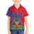 Haiti National Emblem Hawaiian Shirt Dashiki and Polynesian Pattern