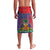 Haiti National Emblem Lavalava Dashiki and Polynesian Pattern