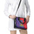 Haiti National Emblem Shoulder Handbag Dashiki and Polynesian Pattern