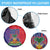 Haiti National Emblem Spare Tire Cover Dashiki and Polynesian Pattern