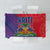 Haiti National Emblem Tablecloth Dashiki and Polynesian Pattern