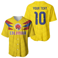 Colombia National Football Custom Baseball Jersey Glory 2026 Inspired Sombrero Vueltiao