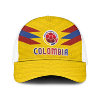 Colombia National Football Baseball Net Cap Glory 2026-Inspired Sombrero Vueltiao