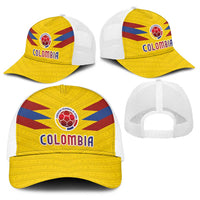 Colombia National Football Baseball Net Cap Glory 2026-Inspired Sombrero Vueltiao