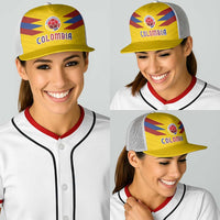 Colombia National Football Baseball Net Cap Glory 2026-Inspired Sombrero Vueltiao