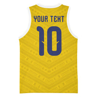 Colombia National Football Custom Basketball Jersey Glory 2026 Inspired Sombrero Vueltiao