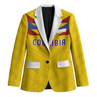 Colombia National Football Custom Blazer Glory 2026 Inspired Sombrero Vueltiao