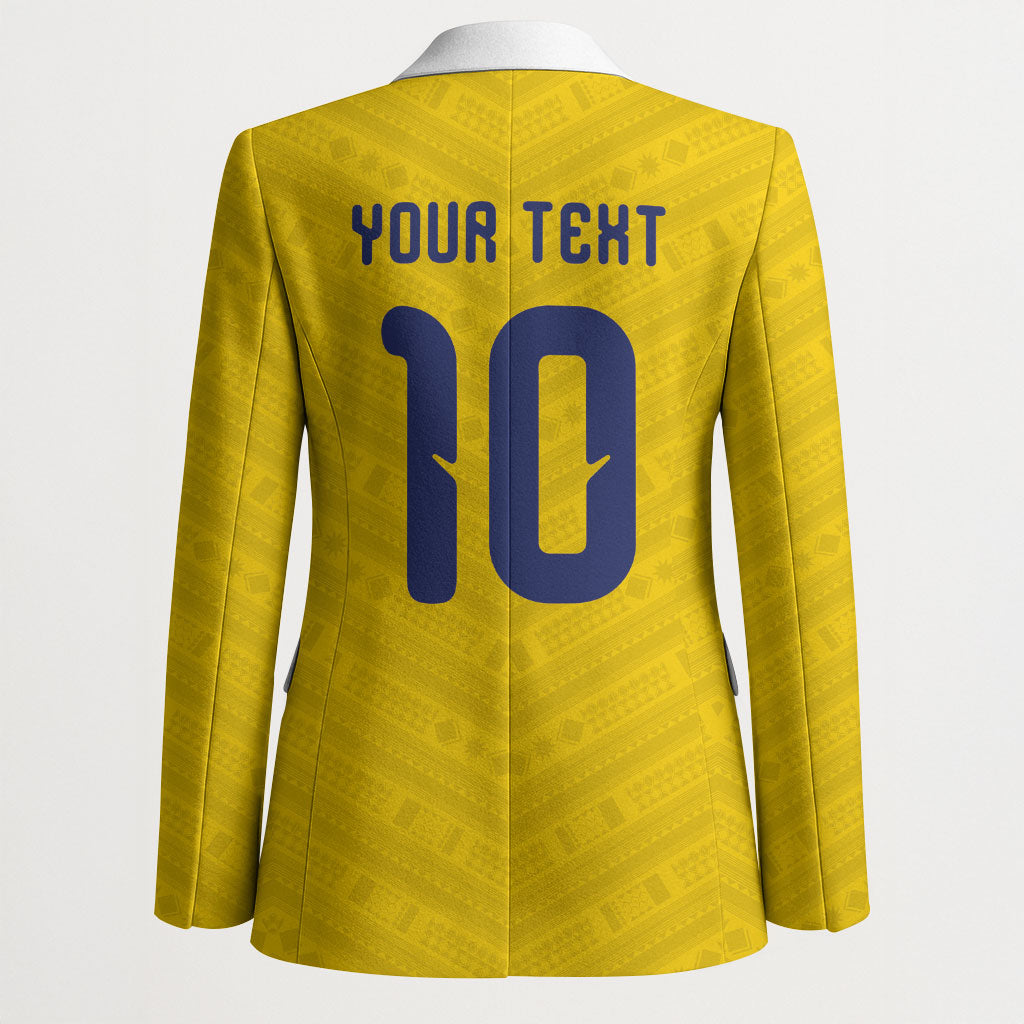 Colombia National Football Custom Blazer Glory 2026 Inspired Sombrero Vueltiao