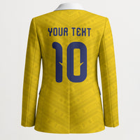 Colombia National Football Custom Blazer Glory 2026 Inspired Sombrero Vueltiao