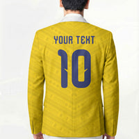 Colombia National Football Custom Blazer Glory 2026 Inspired Sombrero Vueltiao
