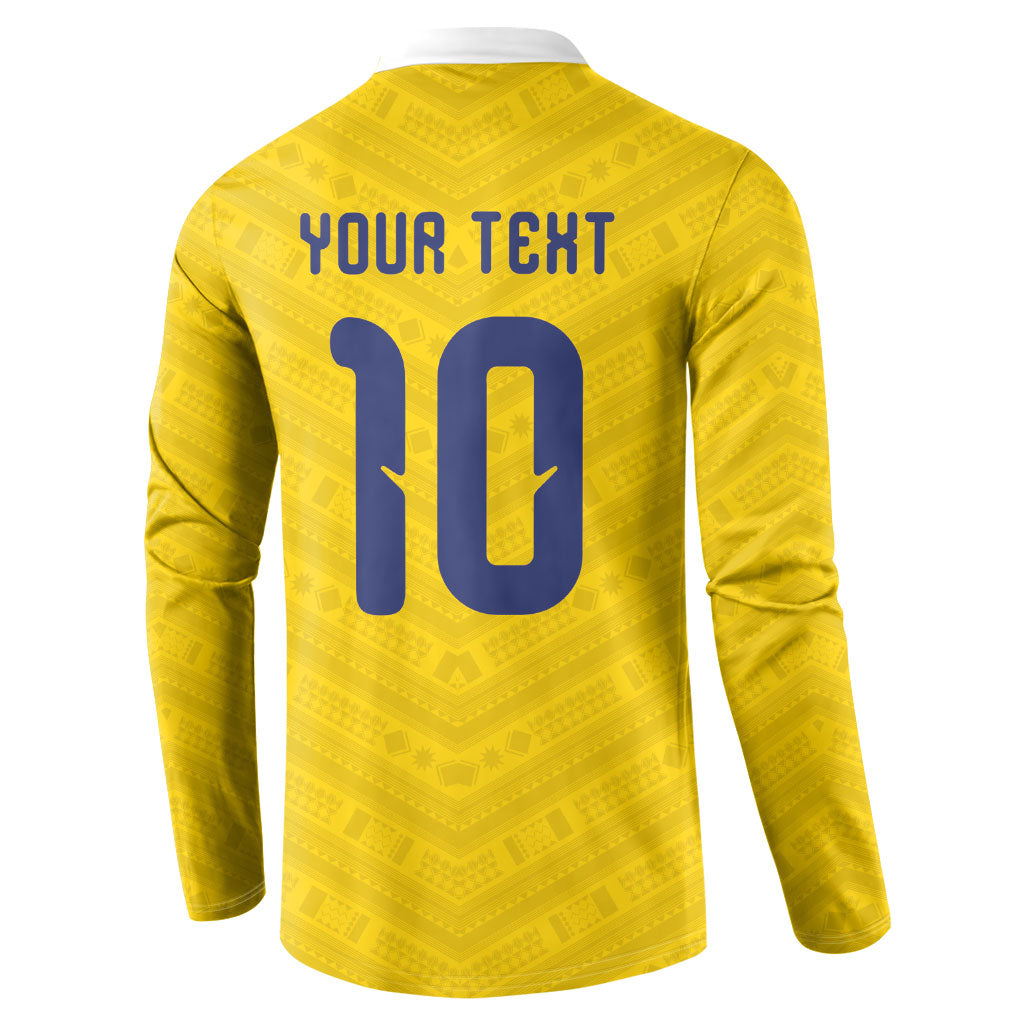 Colombia National Football Custom Button Sweatshirt Glory 2026 Inspired Sombrero Vueltiao