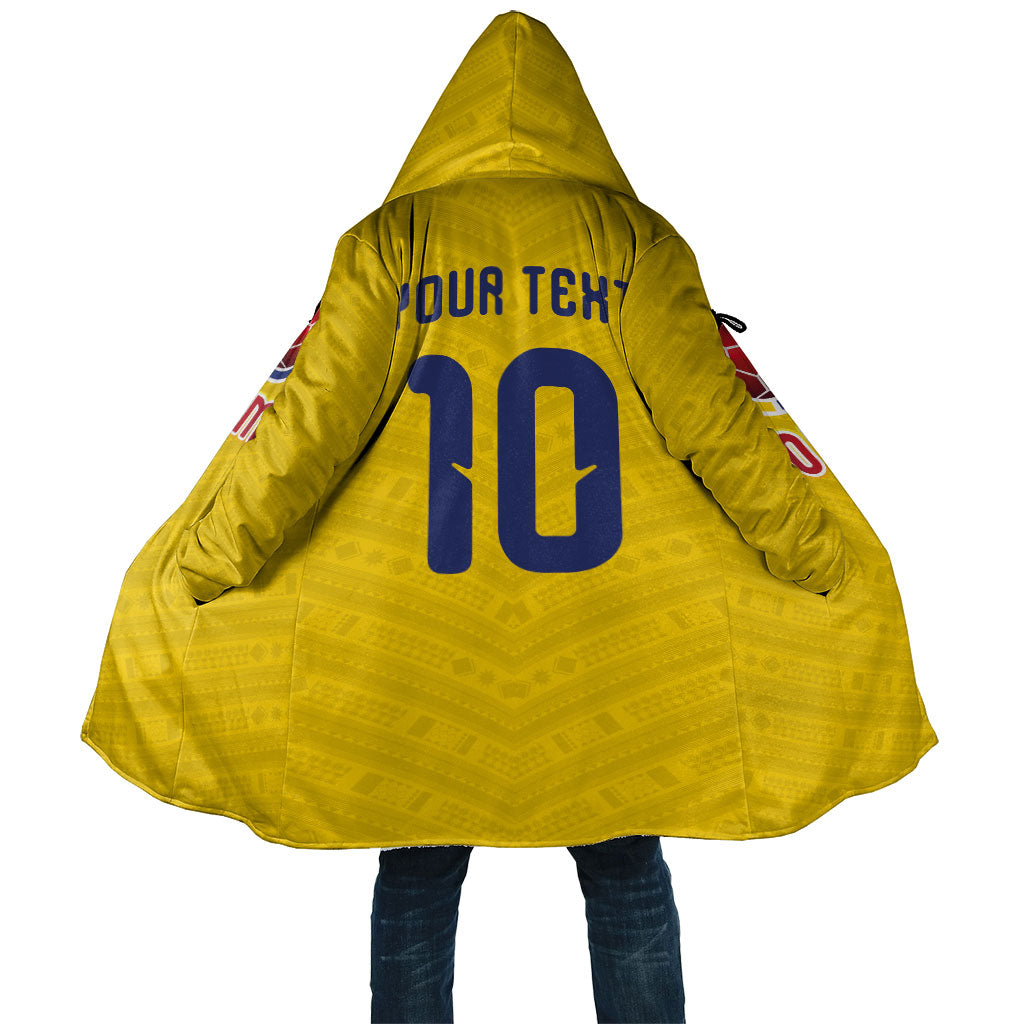 Colombia National Football Custom Cloak Glory 2026 Inspired Sombrero Vueltiao