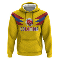 Colombia National Football Custom Hoodie Glory 2026 Inspired Sombrero Vueltiao