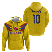 Colombia National Football Custom Hoodie Glory 2026 Inspired Sombrero Vueltiao