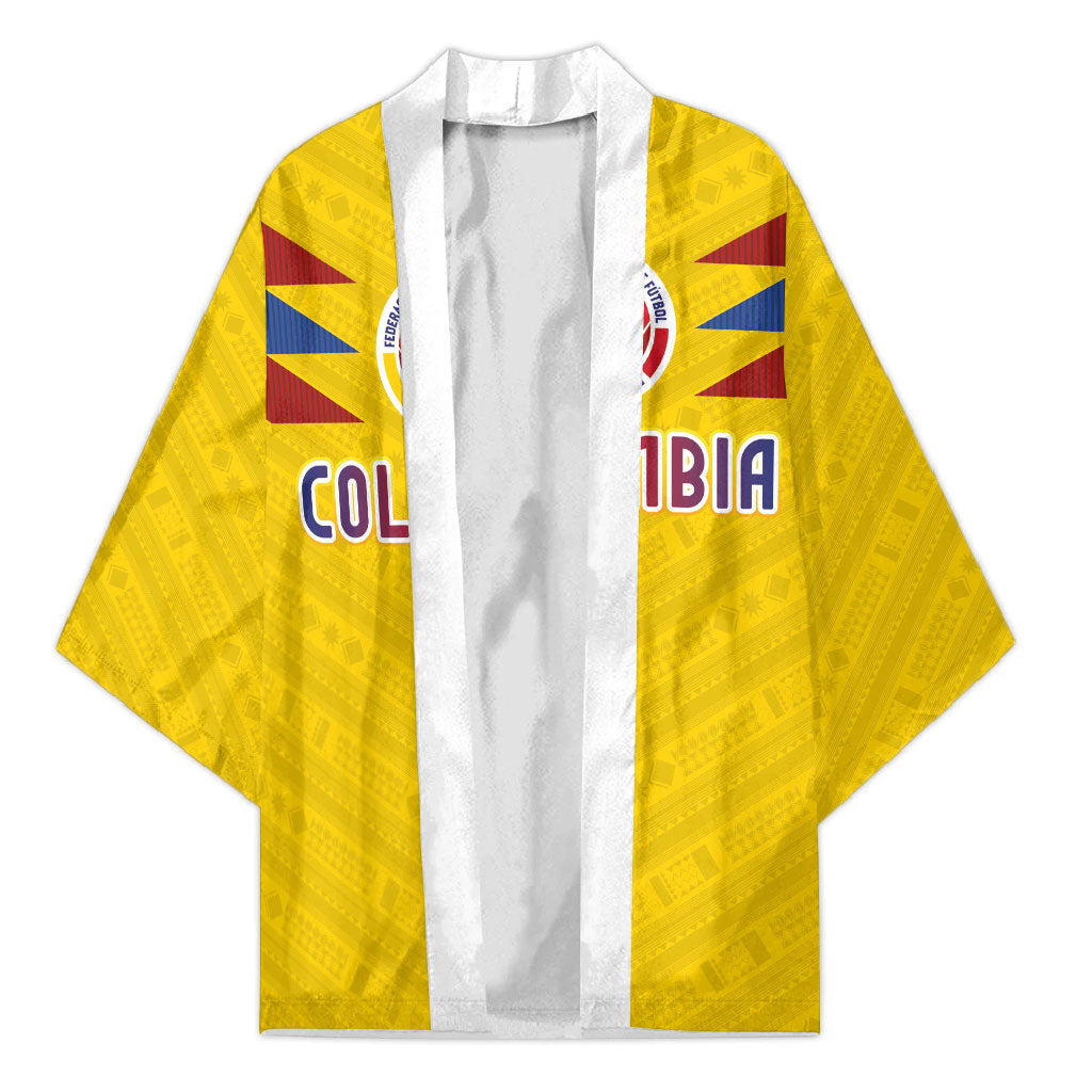 Colombia National Football Custom Kimono Glory 2026 Inspired Sombrero Vueltiao