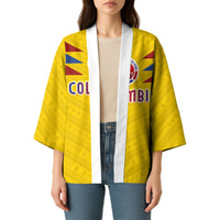 Colombia National Football Custom Kimono Glory 2026 Inspired Sombrero Vueltiao
