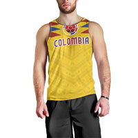 Colombia National Football Custom Men Tank Top Glory 2026 Inspired Sombrero Vueltiao