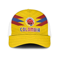 Colombia National Football Mesh Trucker Cap Glory 2026-Inspired Sombrero Vueltiao
