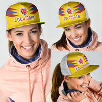 Colombia National Football Mesh Trucker Cap Glory 2026-Inspired Sombrero Vueltiao