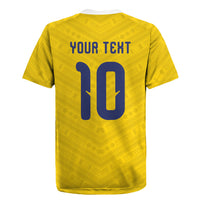 Colombia National Football Custom Rugby Jersey Glory 2026 Inspired Sombrero Vueltiao