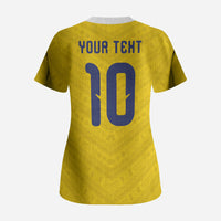 Colombia National Football Custom Scrub Top Glory 2026 Inspired Sombrero Vueltiao