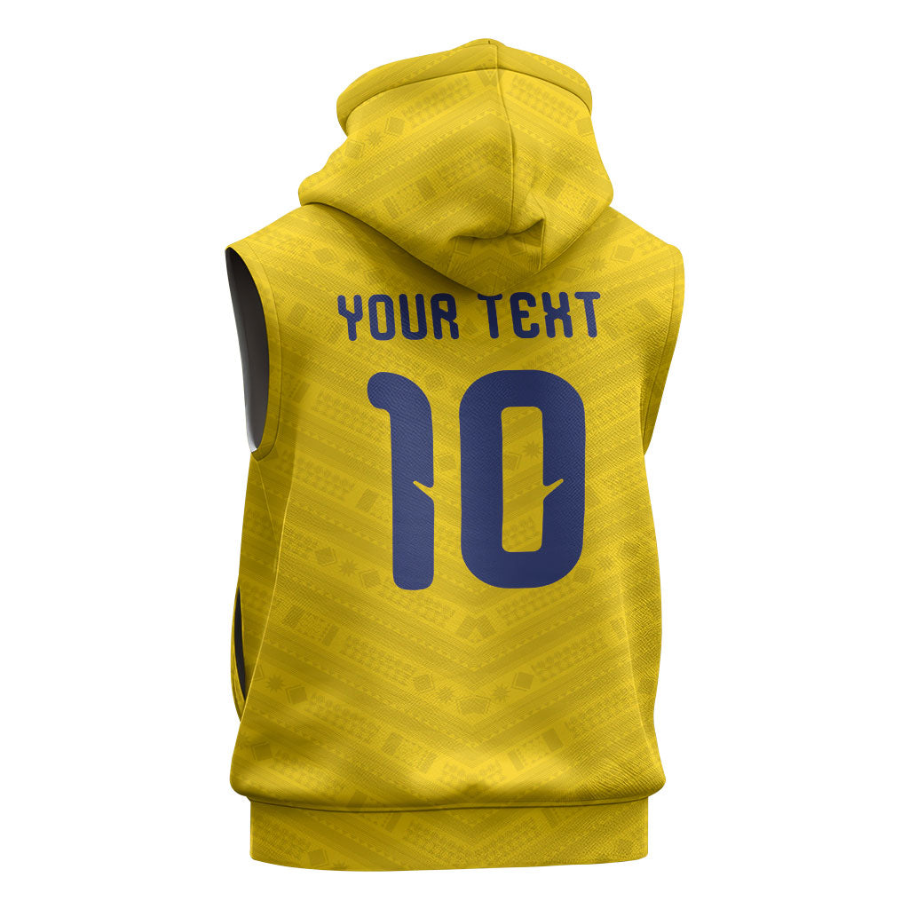 Colombia National Football Custom Sleeveless Hoodie Glory 2026 Inspired Sombrero Vueltiao
