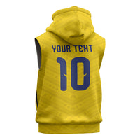 Colombia National Football Custom Sleeveless Hoodie Glory 2026 Inspired Sombrero Vueltiao