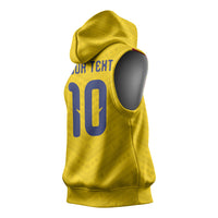 Colombia National Football Custom Sleeveless Hoodie Glory 2026 Inspired Sombrero Vueltiao