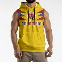 Colombia National Football Custom Sleeveless Hoodie Glory 2026 Inspired Sombrero Vueltiao