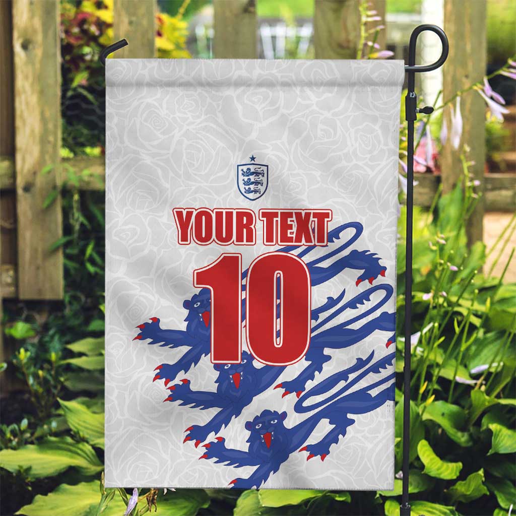 Custom England Football 2024 Road to The Champion Garden Flag Football's Coming Home - Wonder Print Shop