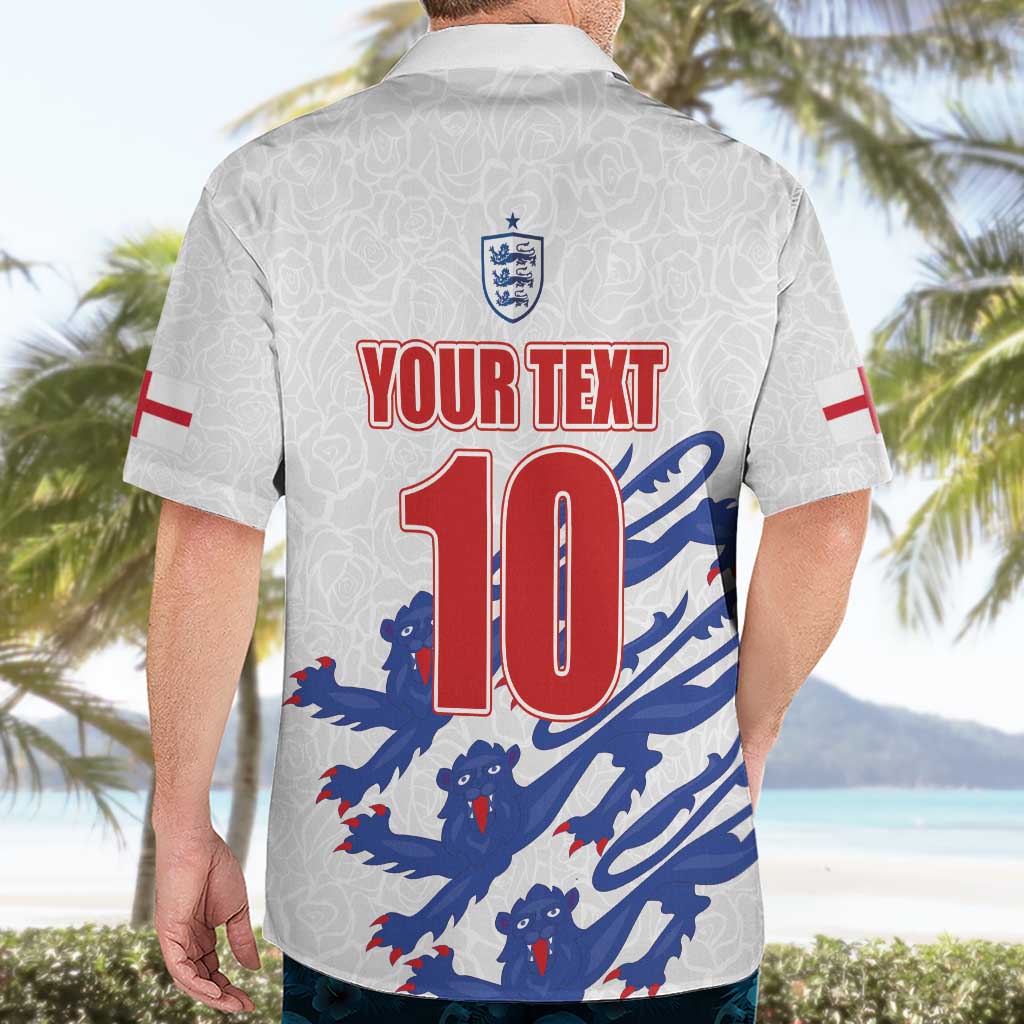 Custom England Football 2024 Road to The Champion Hawaiian Shirt Football's Coming Home - Wonder Print Shop