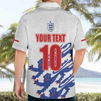 Custom England Football 2024 Road to The Champion Hawaiian Shirt Football's Coming Home - Wonder Print Shop