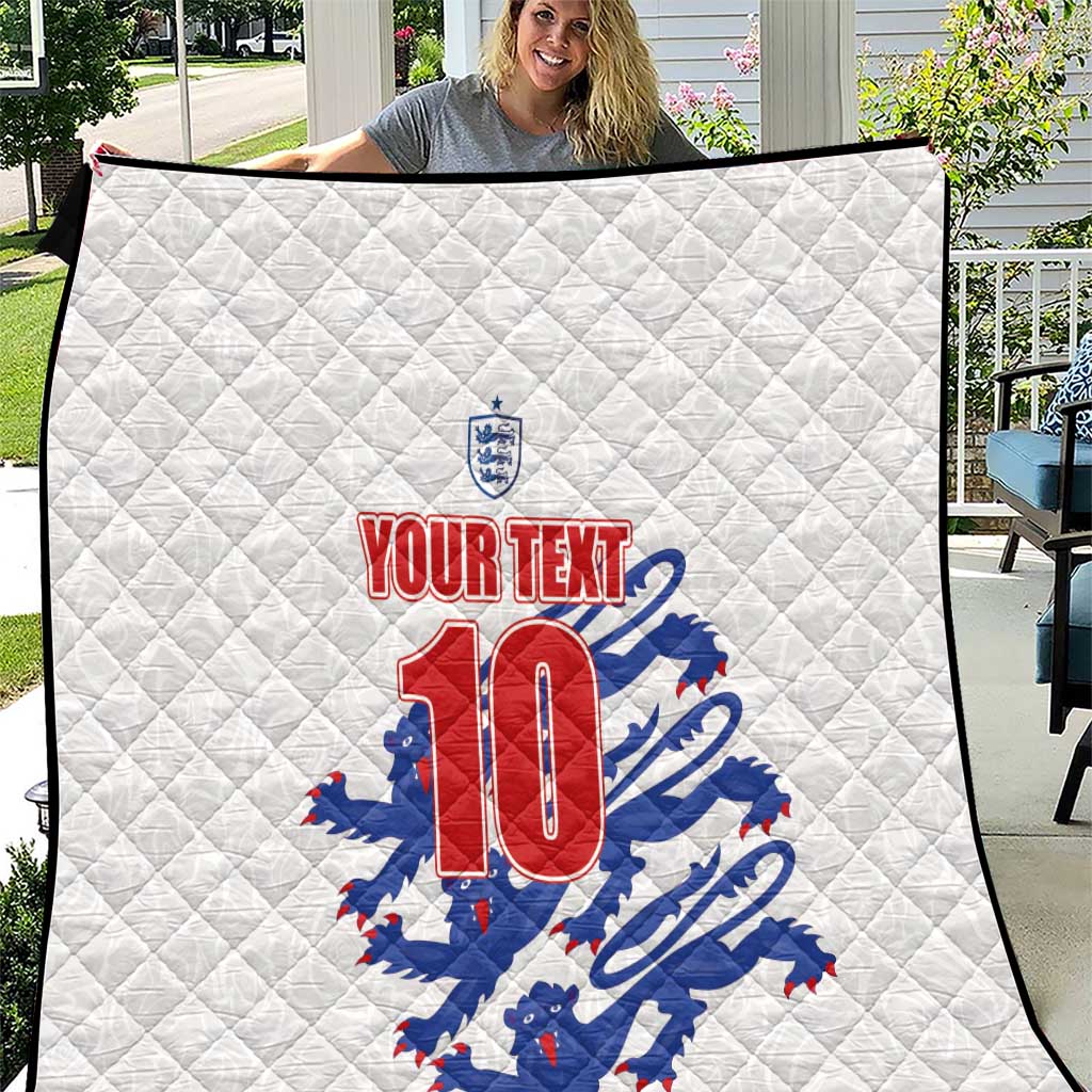 Custom England Football 2024 Road to The Champion Quilt Football's Coming Home - Wonder Print Shop