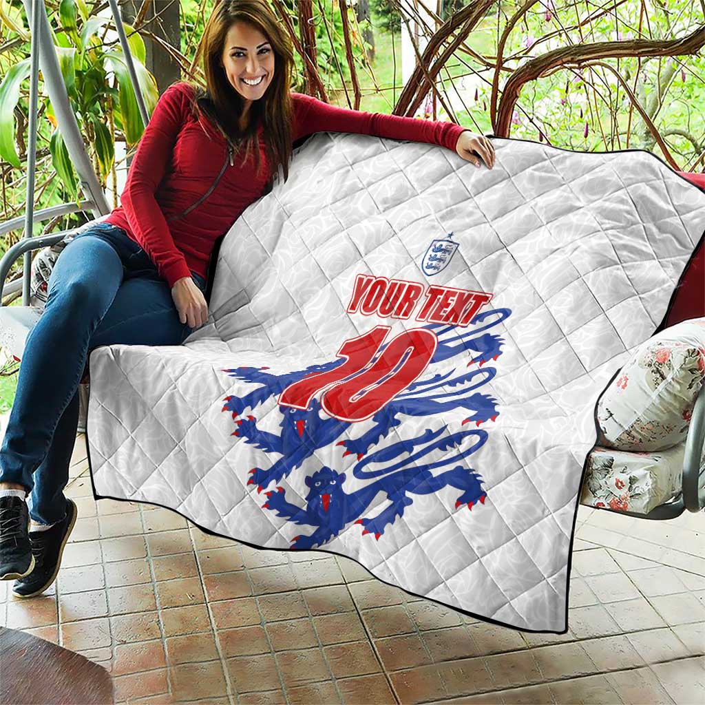 Custom England Football 2024 Road to The Champion Quilt Football's Coming Home - Wonder Print Shop