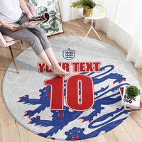 Custom England Football 2024 Road to The Champion Round Carpet Football's Coming Home