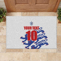 Custom England Football 2024 Road to The Champion Rubber Doormat Football's Coming Home - Wonder Print Shop
