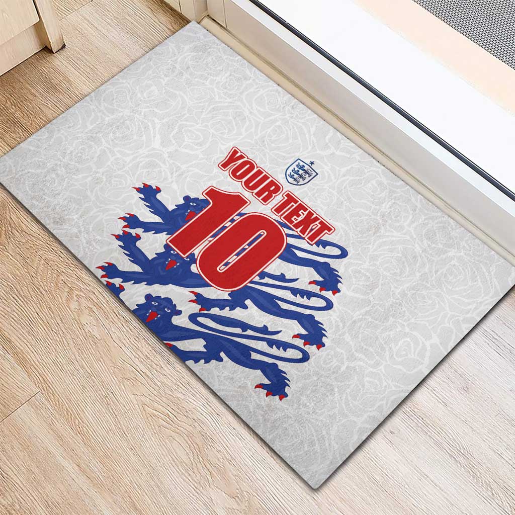 Custom England Football 2024 Road to The Champion Rubber Doormat Football's Coming Home - Wonder Print Shop