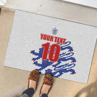 Custom England Football 2024 Road to The Champion Rubber Doormat Football's Coming Home - Wonder Print Shop