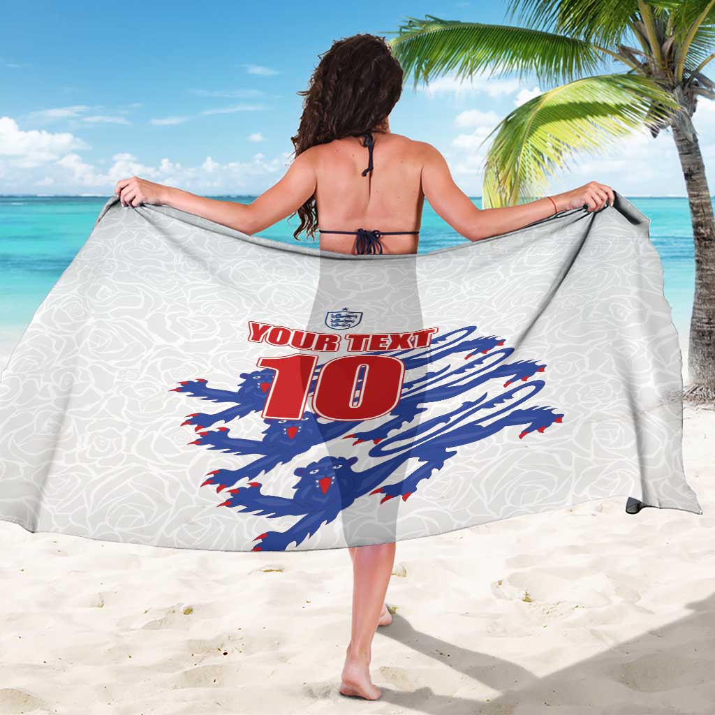 Custom England Football 2024 Road to The Champion Sarong Football's Coming Home - Wonder Print Shop