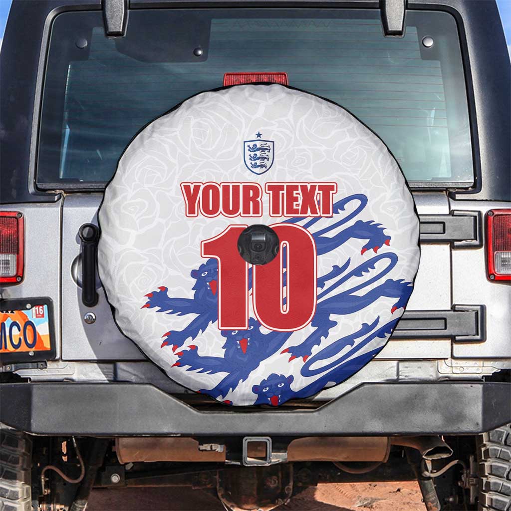 Custom England Football 2024 Road to The Champion Spare Tire Cover Football's Coming Home - Wonder Print Shop