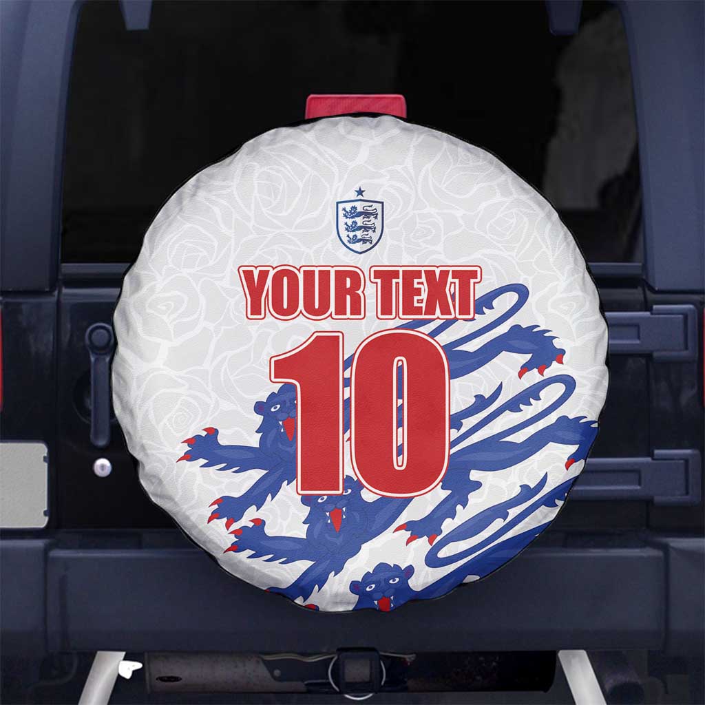 Custom England Football 2024 Road to The Champion Spare Tire Cover Football's Coming Home - Wonder Print Shop