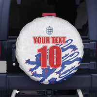 Custom England Football 2024 Road to The Champion Spare Tire Cover Football's Coming Home - Wonder Print Shop
