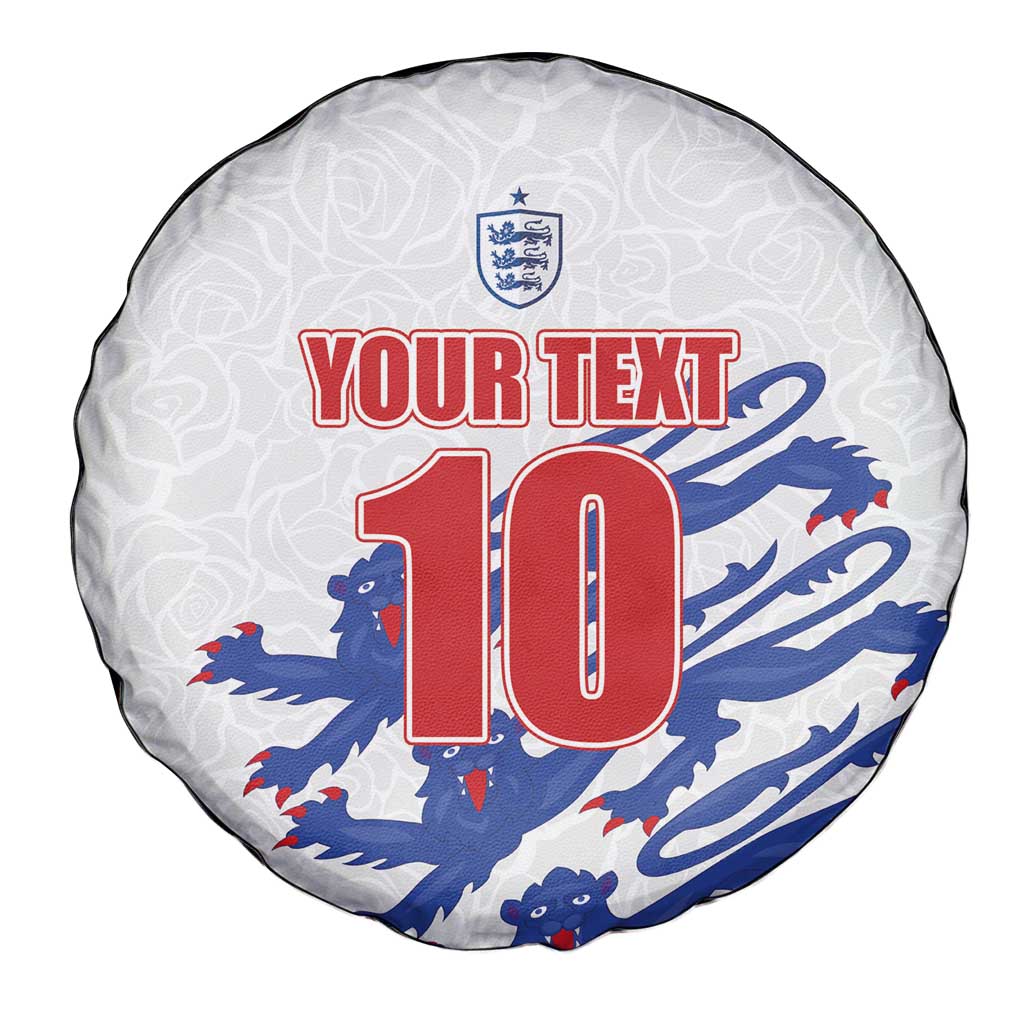 Custom England Football 2024 Road to The Champion Spare Tire Cover Football's Coming Home - Wonder Print Shop