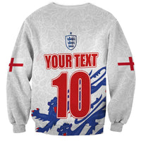 Custom England Football 2024 Road to The Champion Sweatshirt Football's Coming Home - Wonder Print Shop