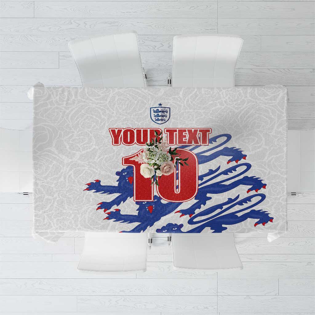 Custom England Football 2024 Road to The Champion Tablecloth Football's Coming Home - Wonder Print Shop