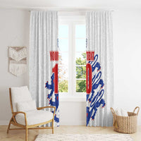 Custom England Football 2024 Road to The Champion Window Curtain Football's Coming Home - Wonder Print Shop