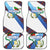 Guatemala Independence Day Car Mats Resplendent Quetzal with Coat of Arms and Maya Textiles - Wonder Print Shop