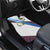 Guatemala Independence Day Car Mats Resplendent Quetzal with Coat of Arms and Maya Textiles - Wonder Print Shop